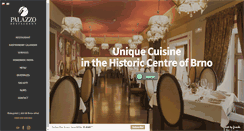 Desktop Screenshot of palazzorestaurant.cz